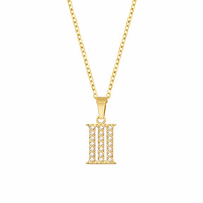 Roman Numerals Necklace