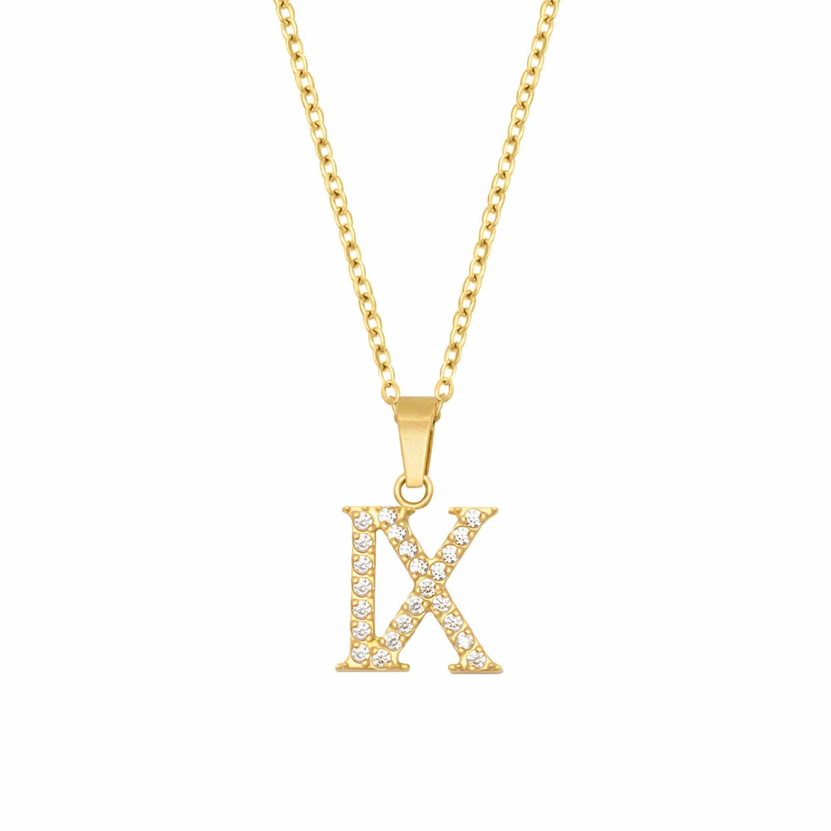 Roman Numerals Necklace