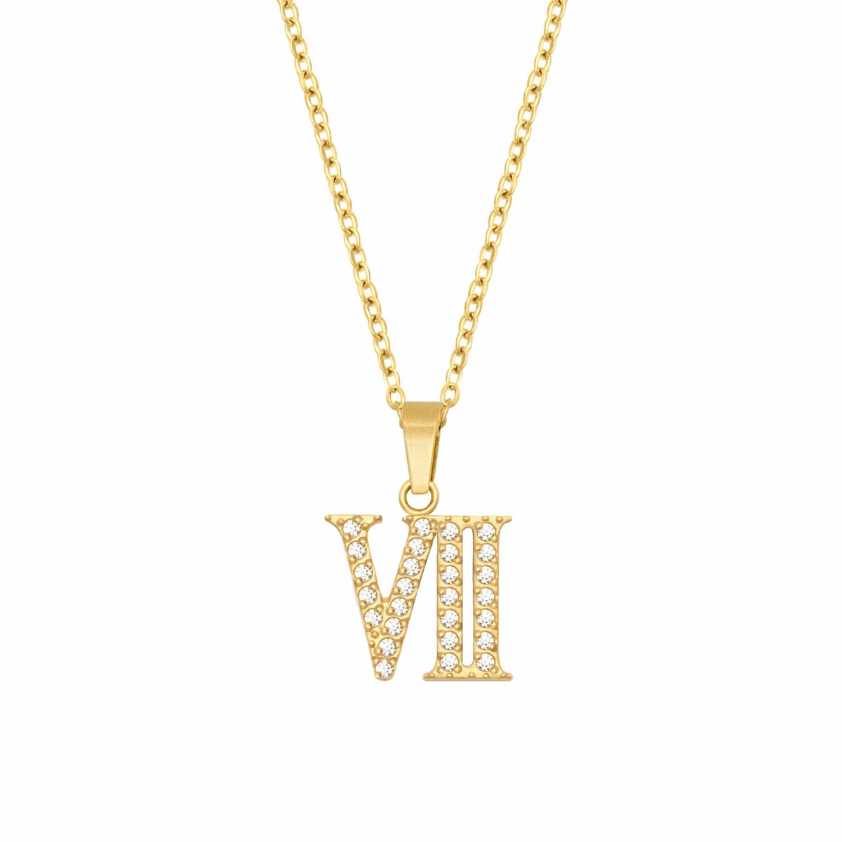 Roman Numerals Necklace