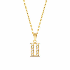 Roman Numerals Necklace