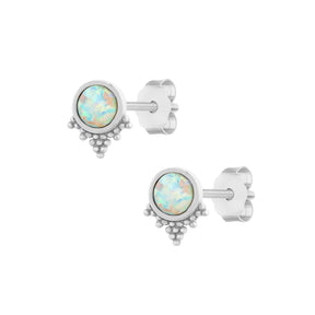 Sammie Opal Stud Earrings