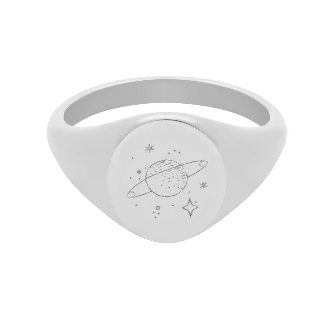 Saturn Signet Ring