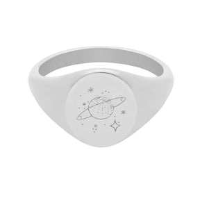 Saturn Signet Ring