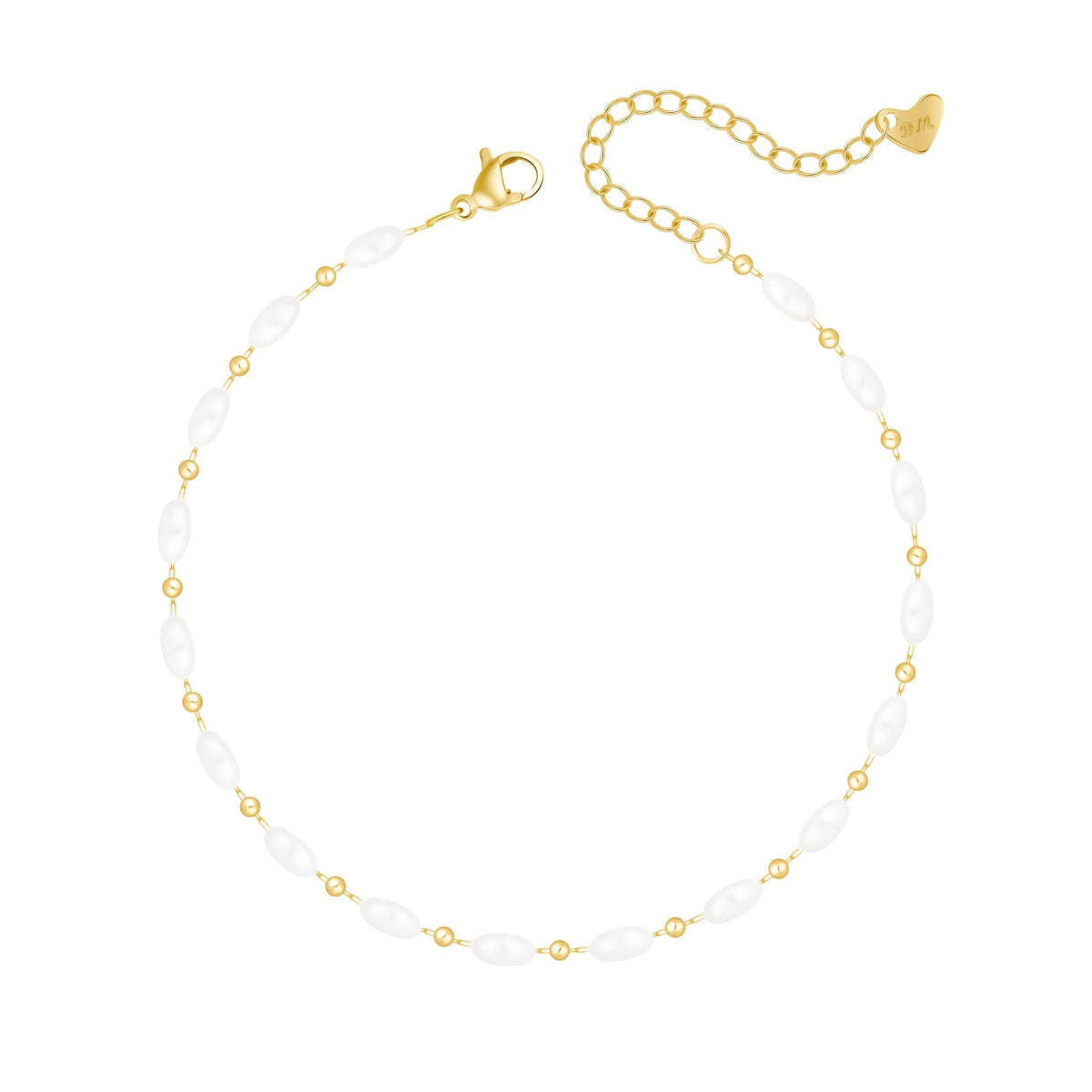 Pearl Anklet — Pink Island Anklets | Tarnish-Free Waterproof Jewellery Australia