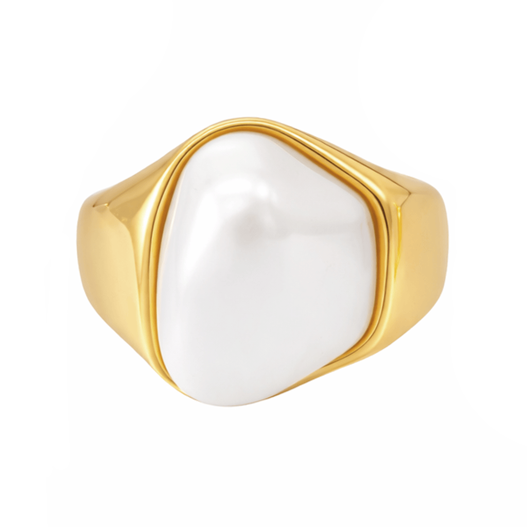 Haven Pearl Ring — Pink Island Rings | Tarnish-Free Waterproof Jewellery Australia