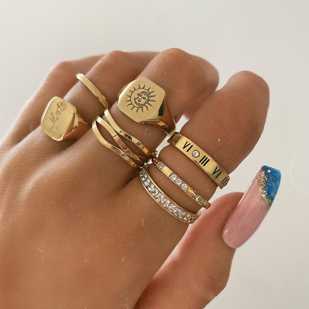 Solar System Signet Ring