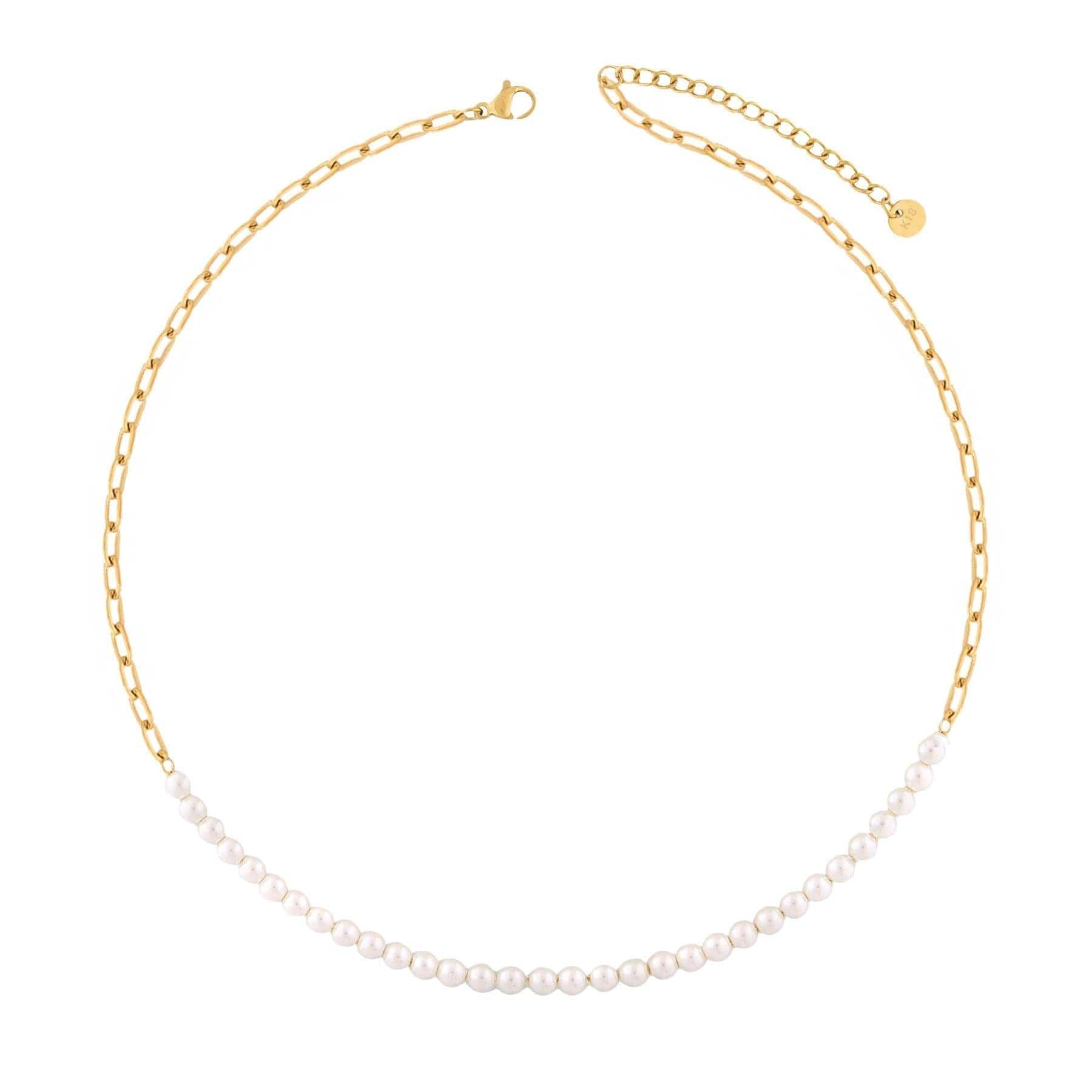 Spring Break Pearl Necklace