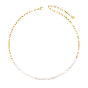 Spring Break Pearl Necklace