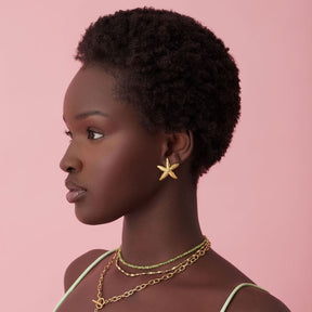 Starfish Stud Earrings