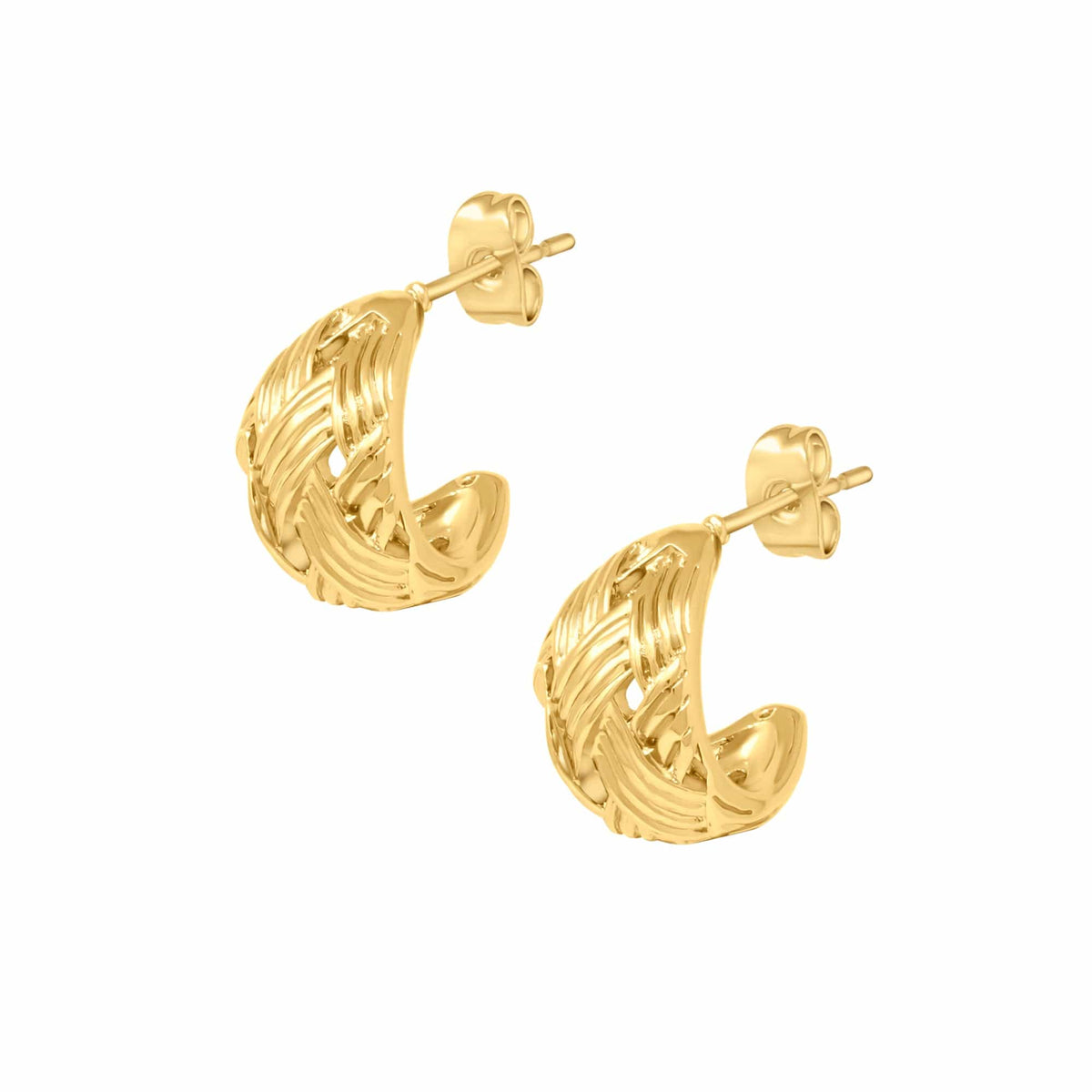Stefania Hoop Earrings