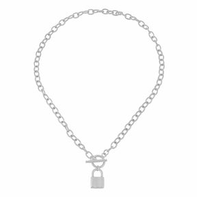 Suki Lock Tbar Necklace