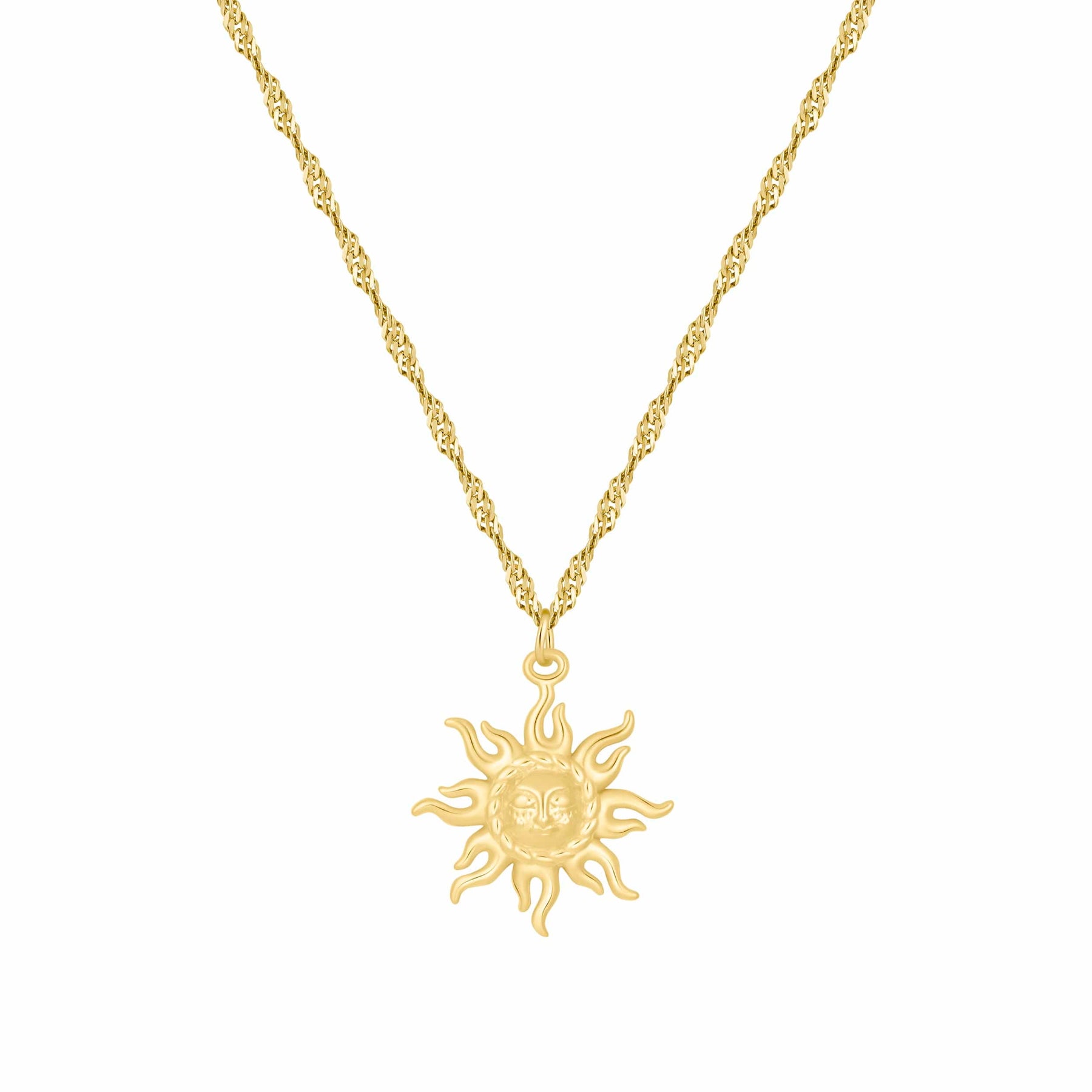 Sun Ray Necklace — Pink Island Necklaces | Tarnish-Free Waterproof Jewellery Australia