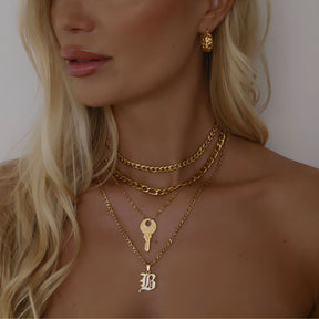 Supreme Initial Necklace