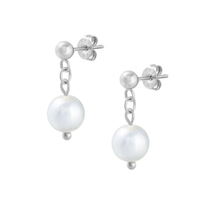 Tiki Pearl Stud Earrings