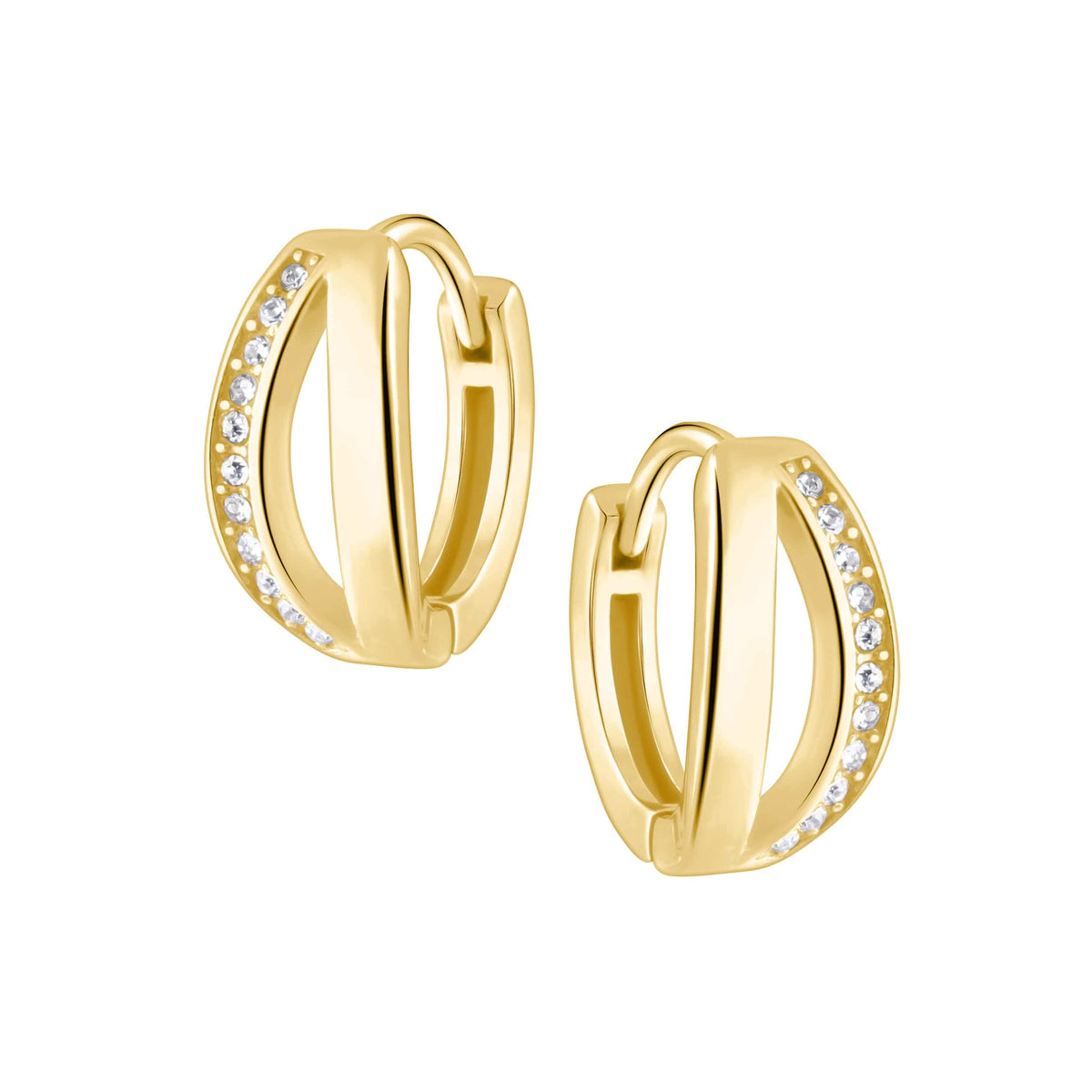 Breeze Hoop Earrings — Pink Island Earrings | Tarnish-Free Waterproof Jewellery Australia