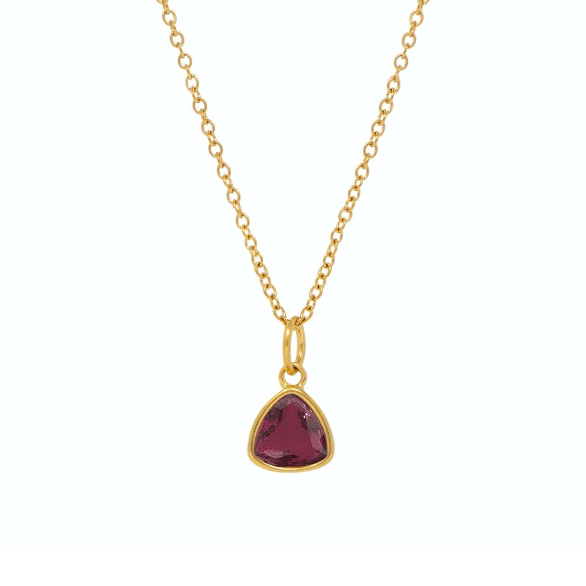 Trio Birthstone Necklace