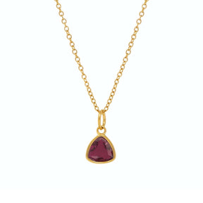 Trio Birthstone Necklace