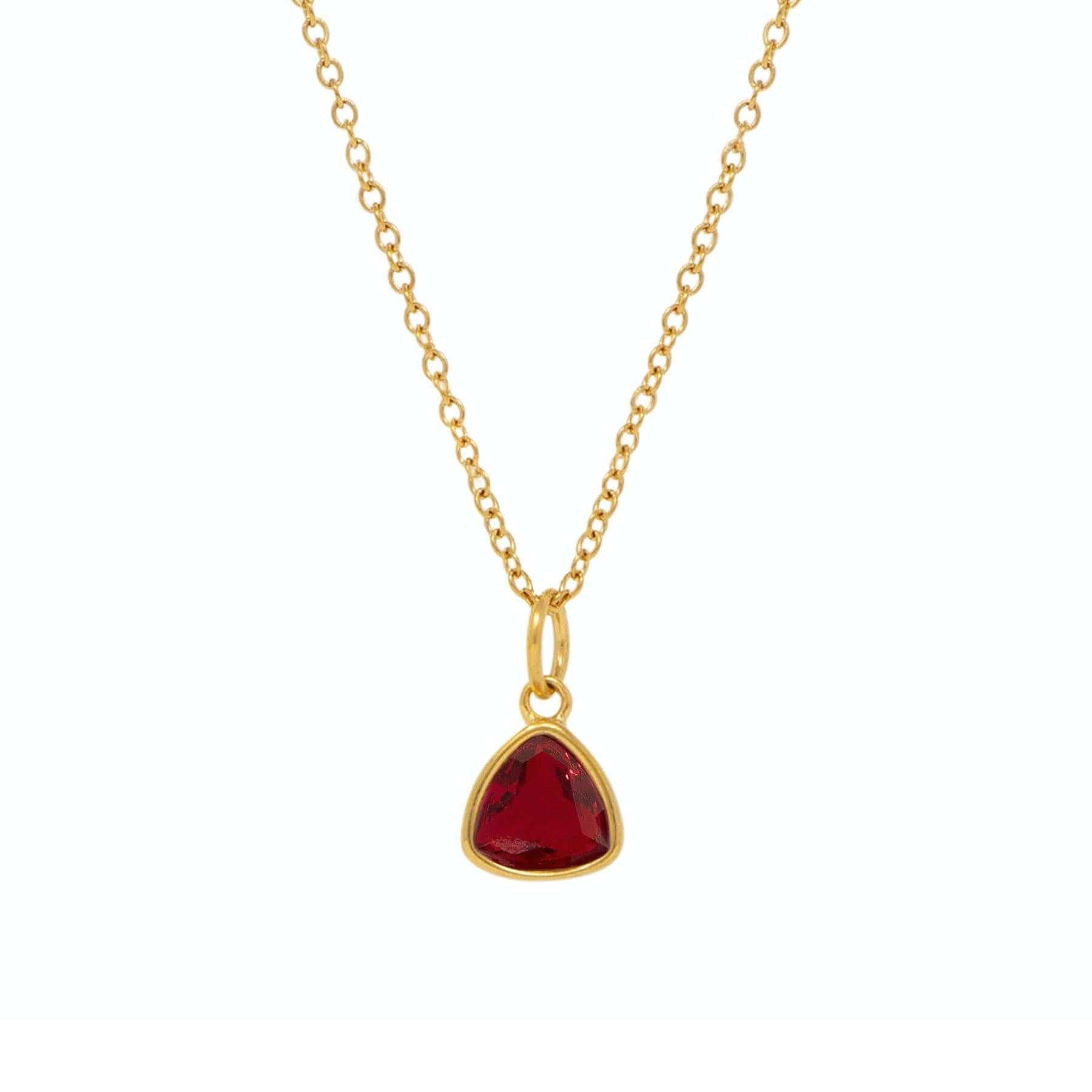 Trio Birthstone Necklace