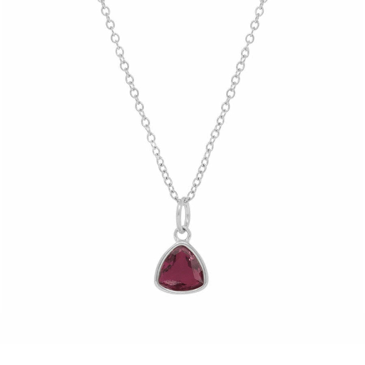 Trio Birthstone Necklace