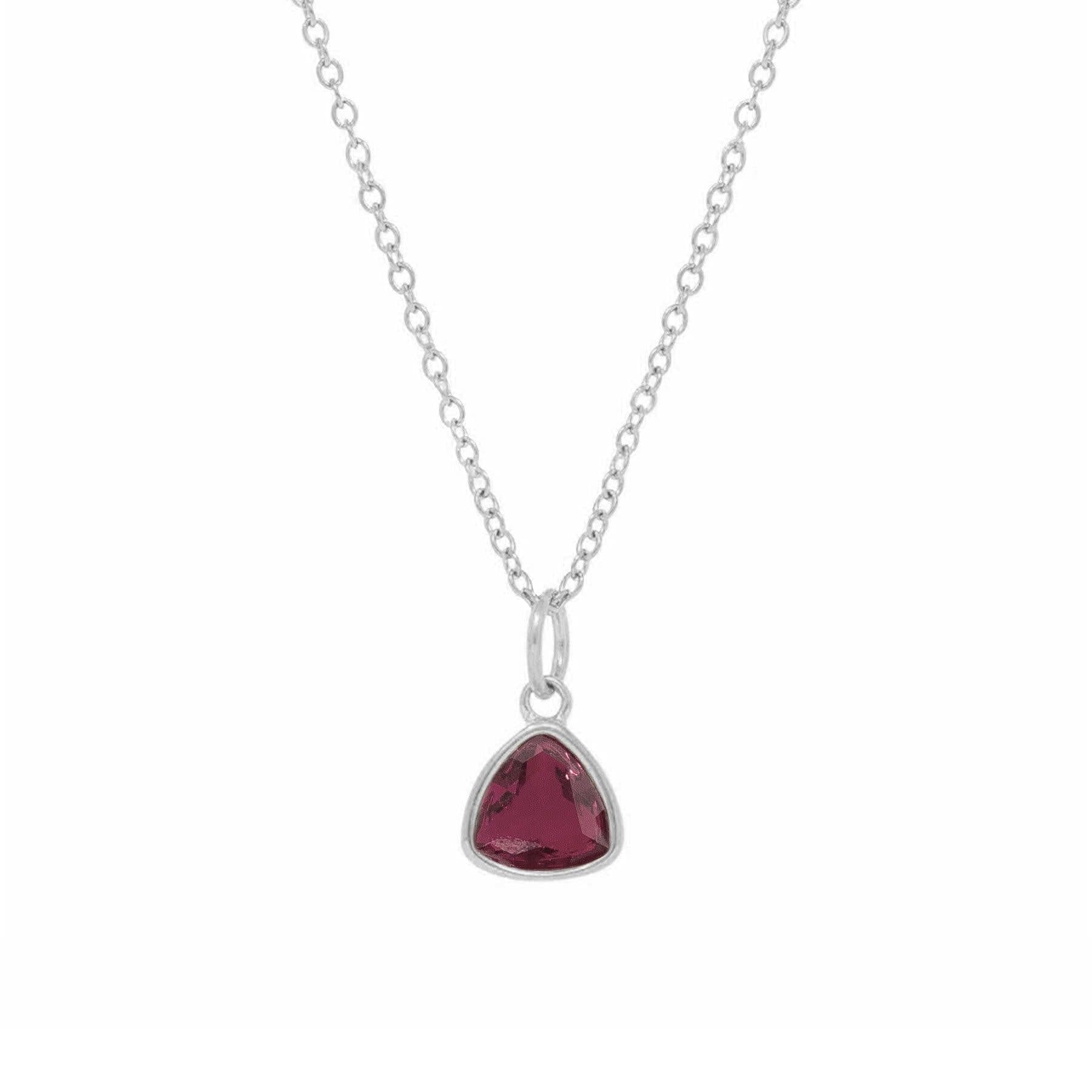 Trio Birthstone Necklace