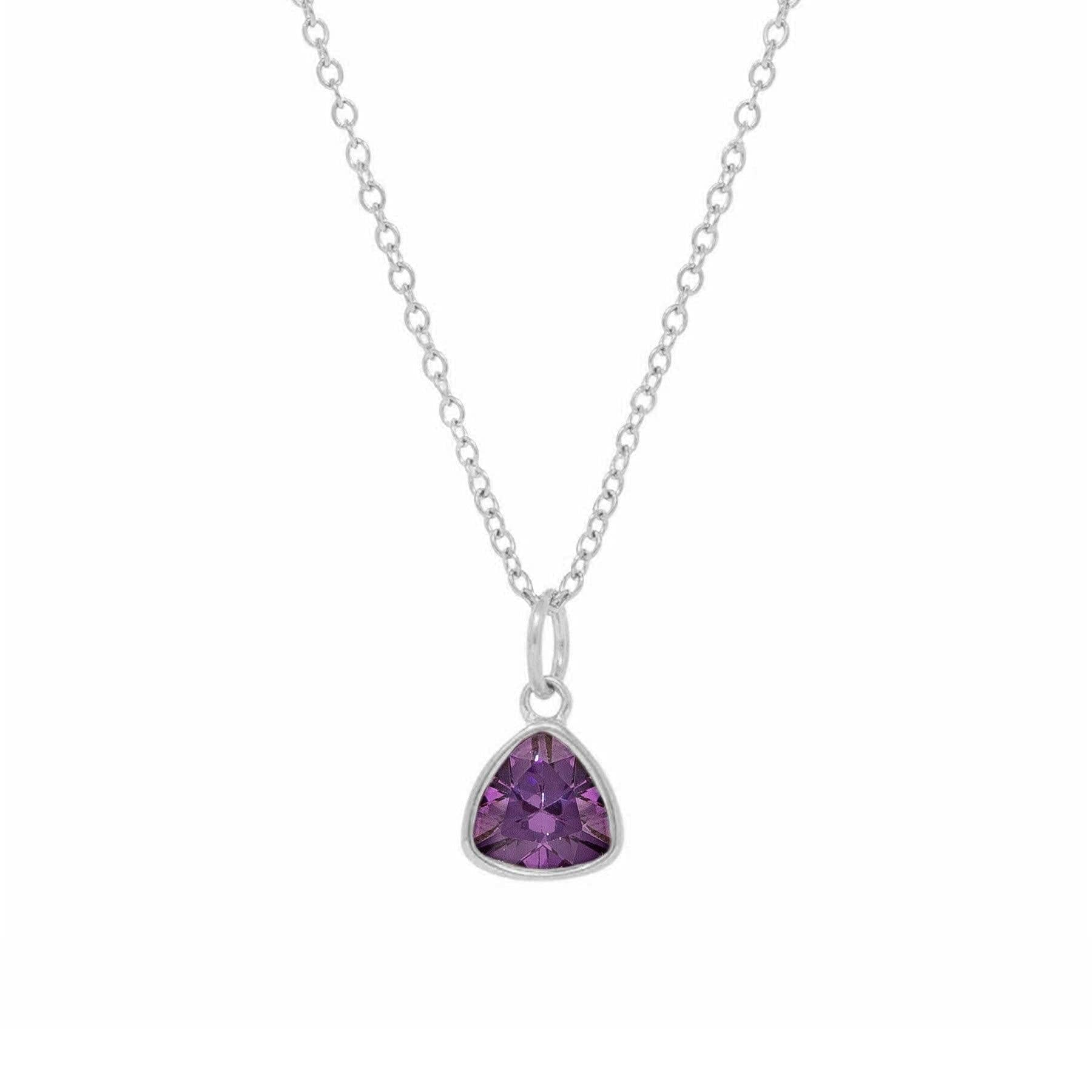 Trio Birthstone Necklace