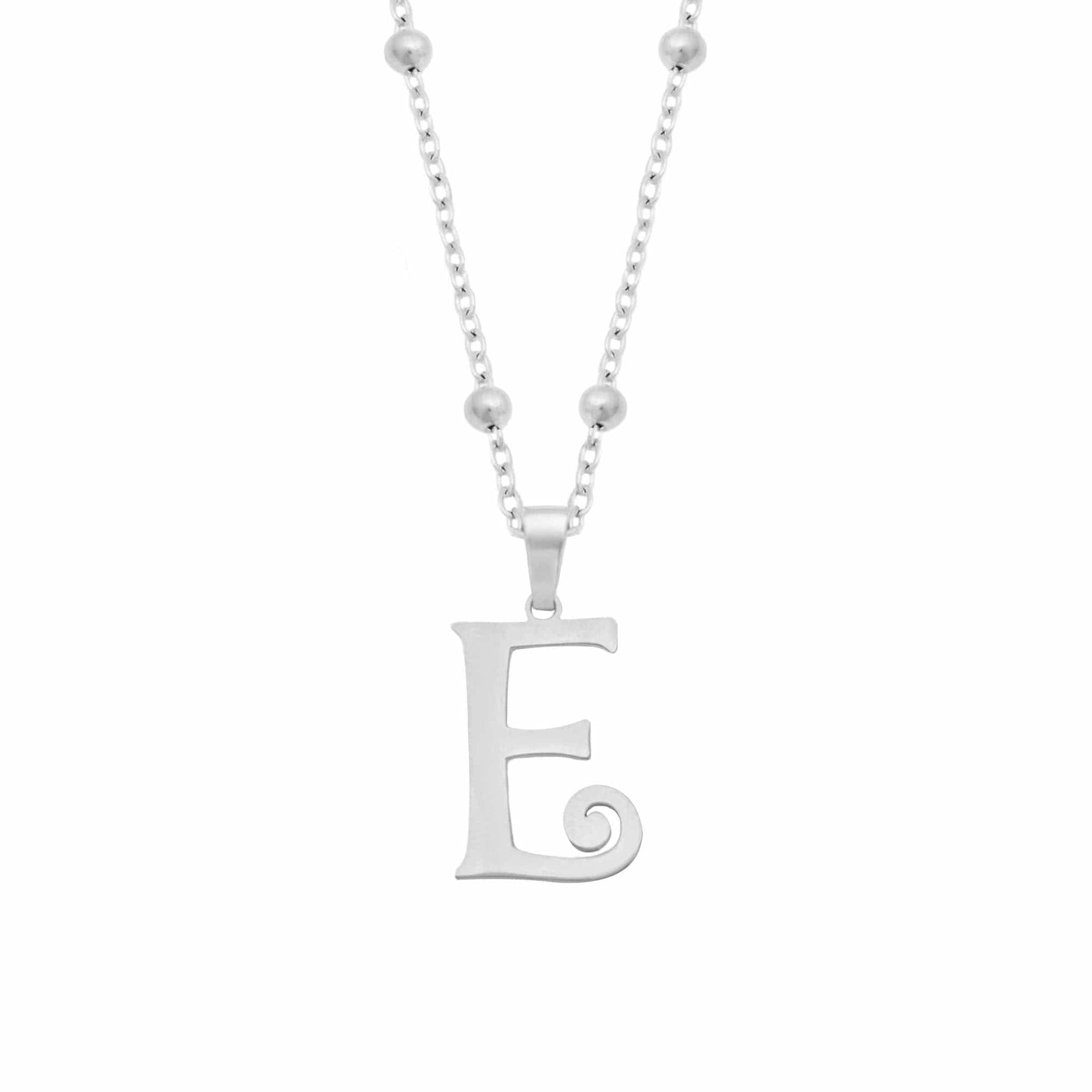 Trivia Initial Necklace