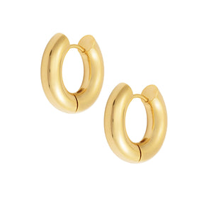 Tube Hoop Earrings
