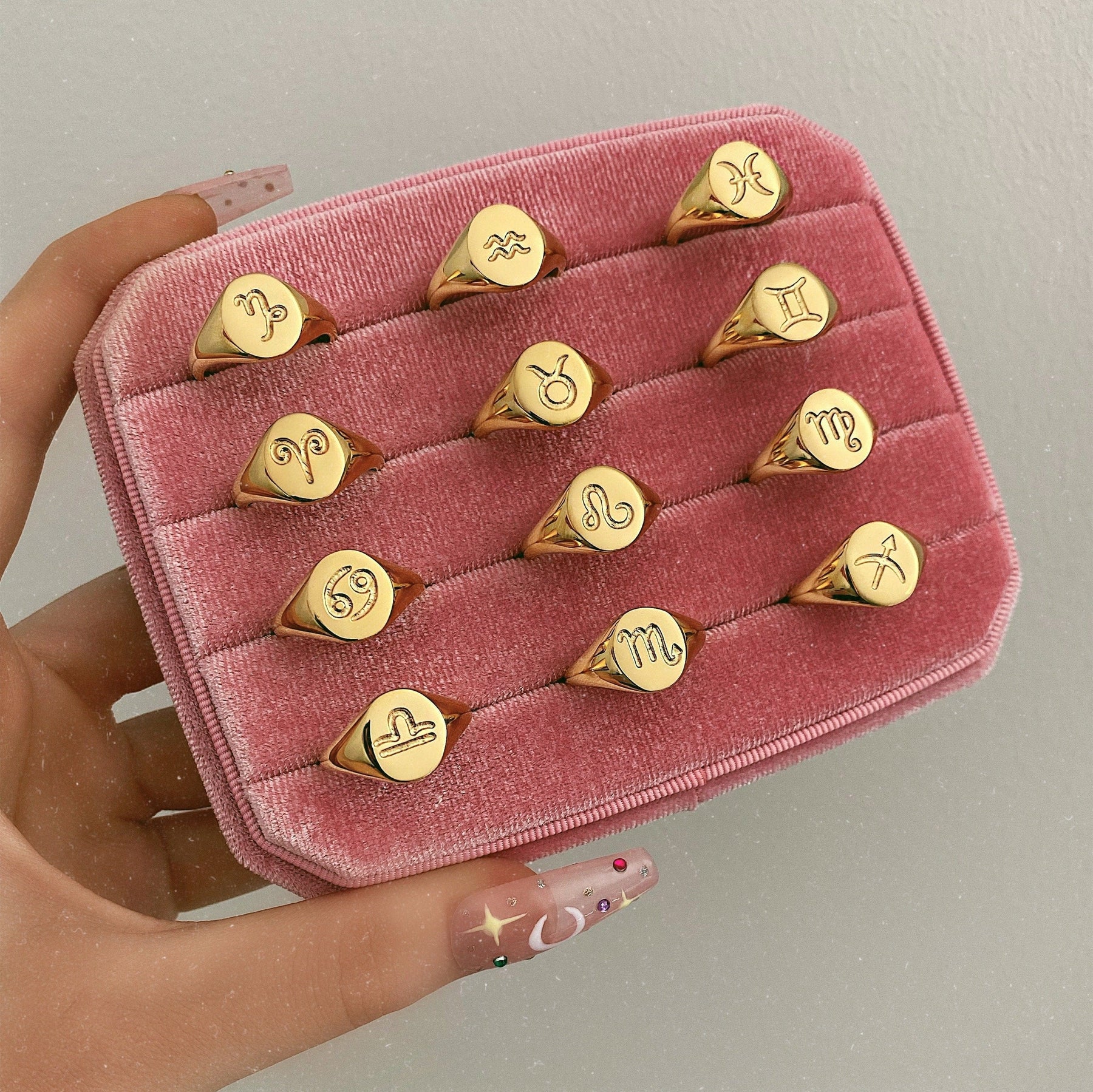 Twilight Zodiac Signet Ring