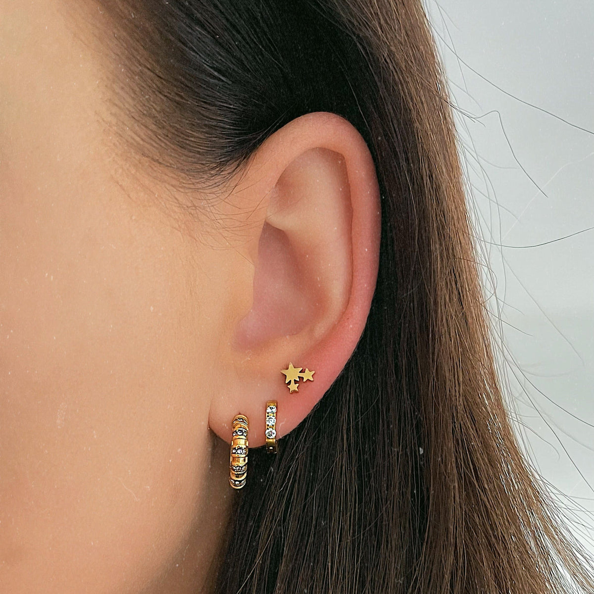 Twinkle Star Stud Earrings