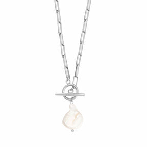 Waikiki Pearl TBar Necklace