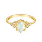 Winter Opal Ring