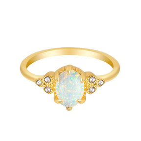 Winter Opal Ring