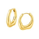 Sunrise Hoop Earrings — Pink Island Earrings | Tarnish-Free Waterproof Jewellery Australia