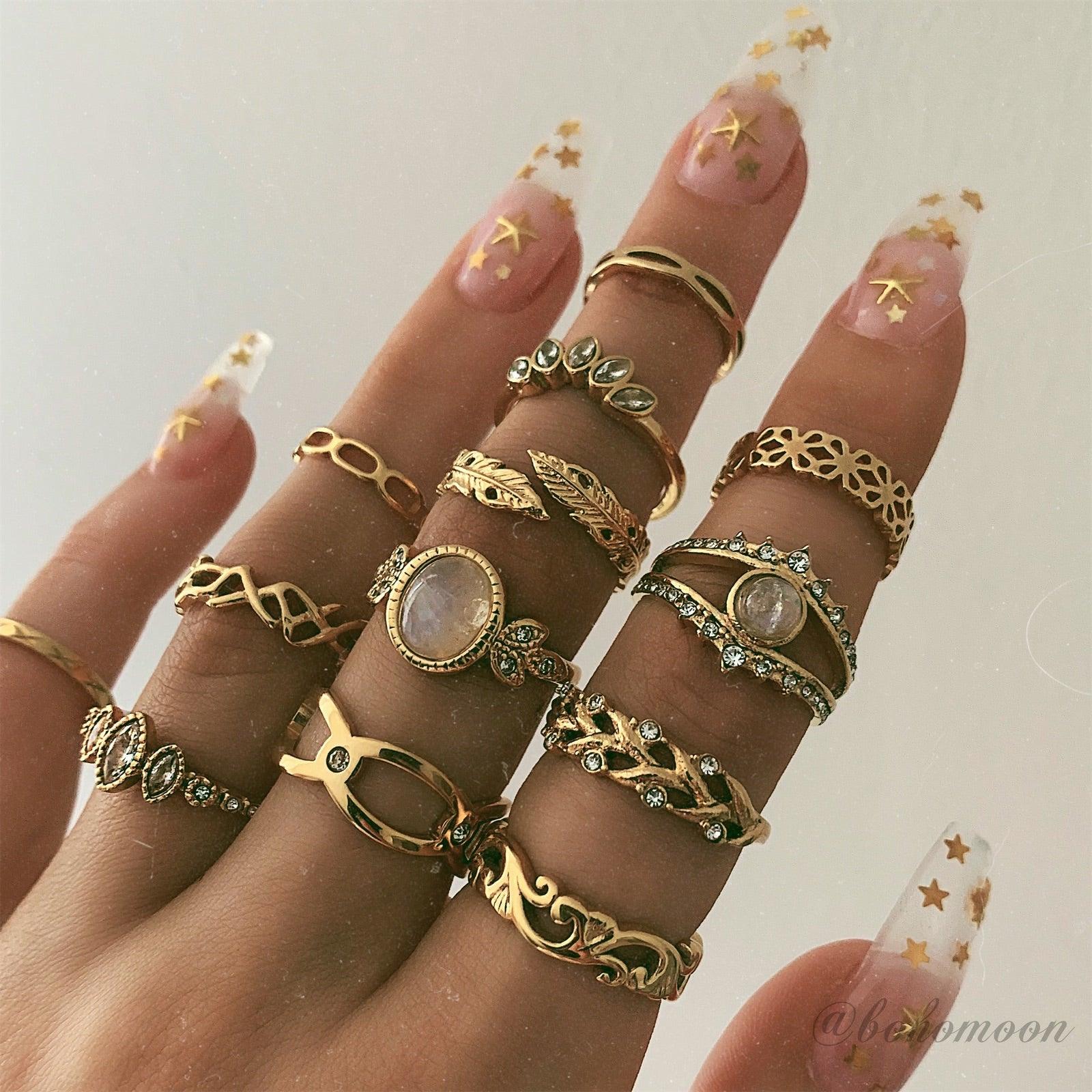 Wraparound Feather Ring