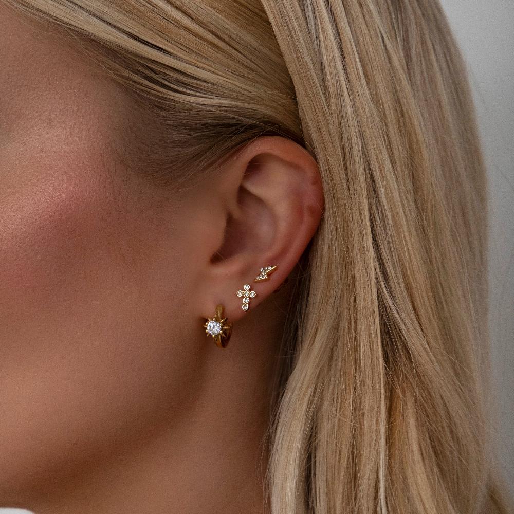 Yolanda Cross Stud Earrings