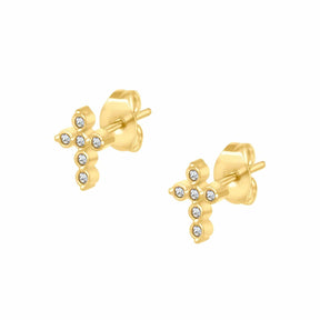 Yolanda Cross Stud Earrings