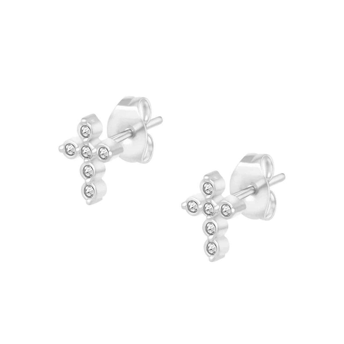 Yolanda Cross Stud Earrings