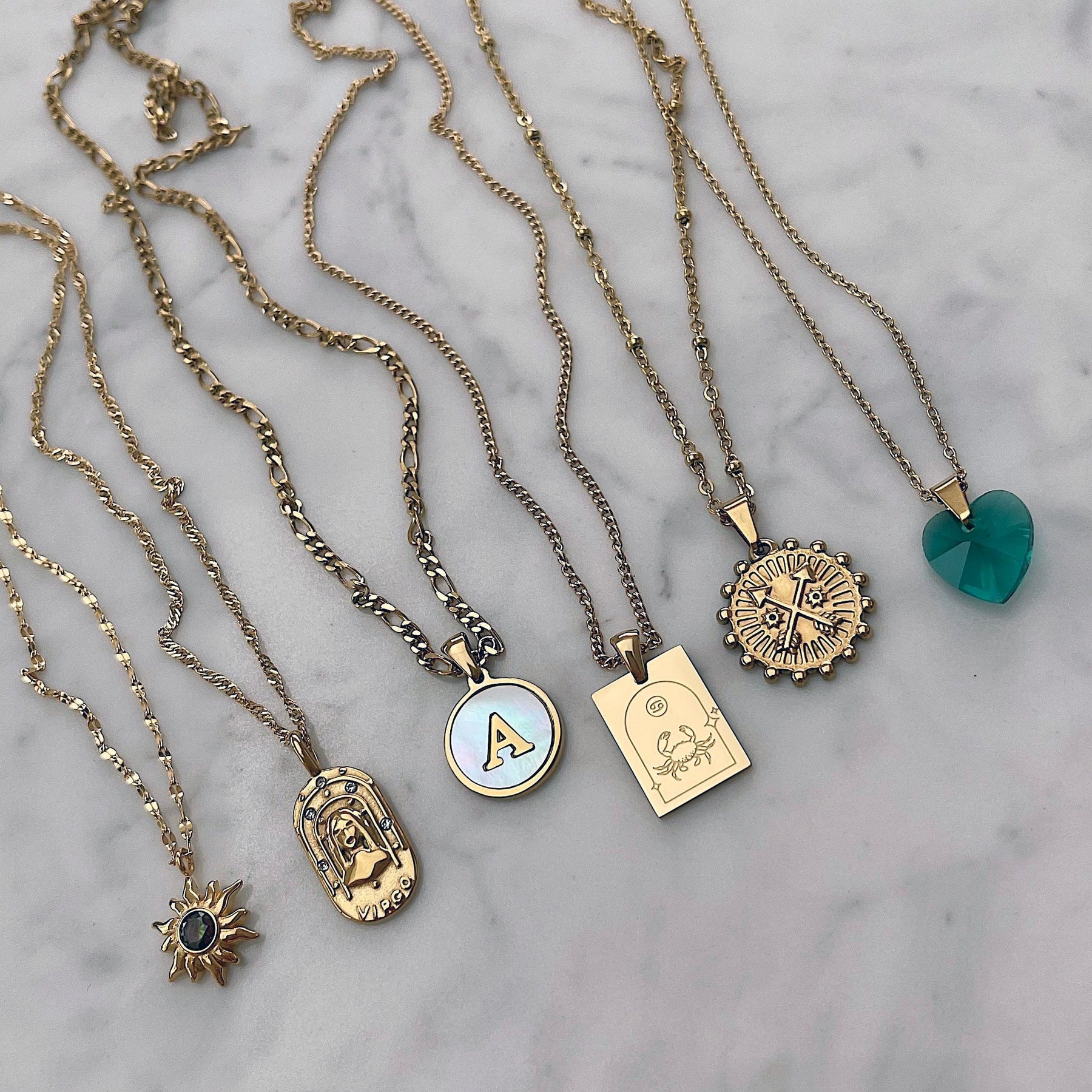 Zelina Zodiac Necklace