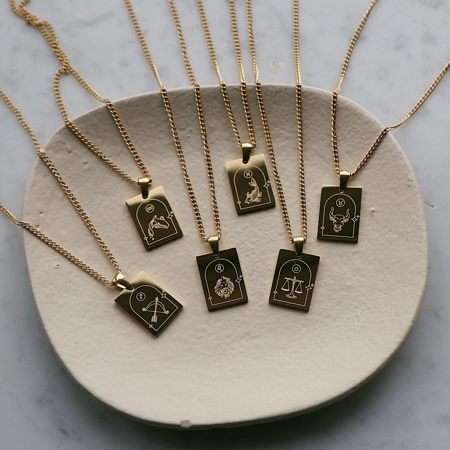 Zelina Zodiac Necklace