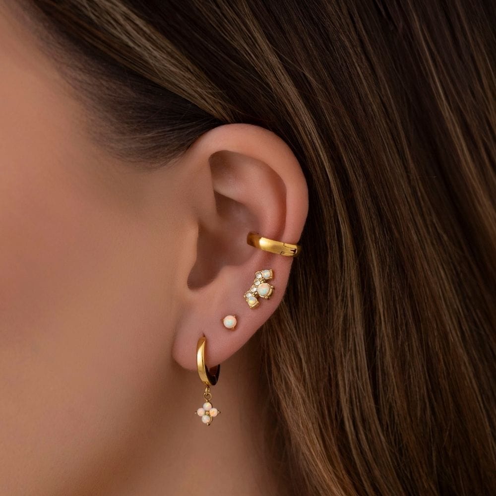 Clarissa Opal Stud Earrings