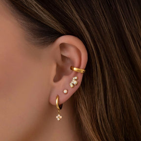 Clarissa Opal Stud Earrings