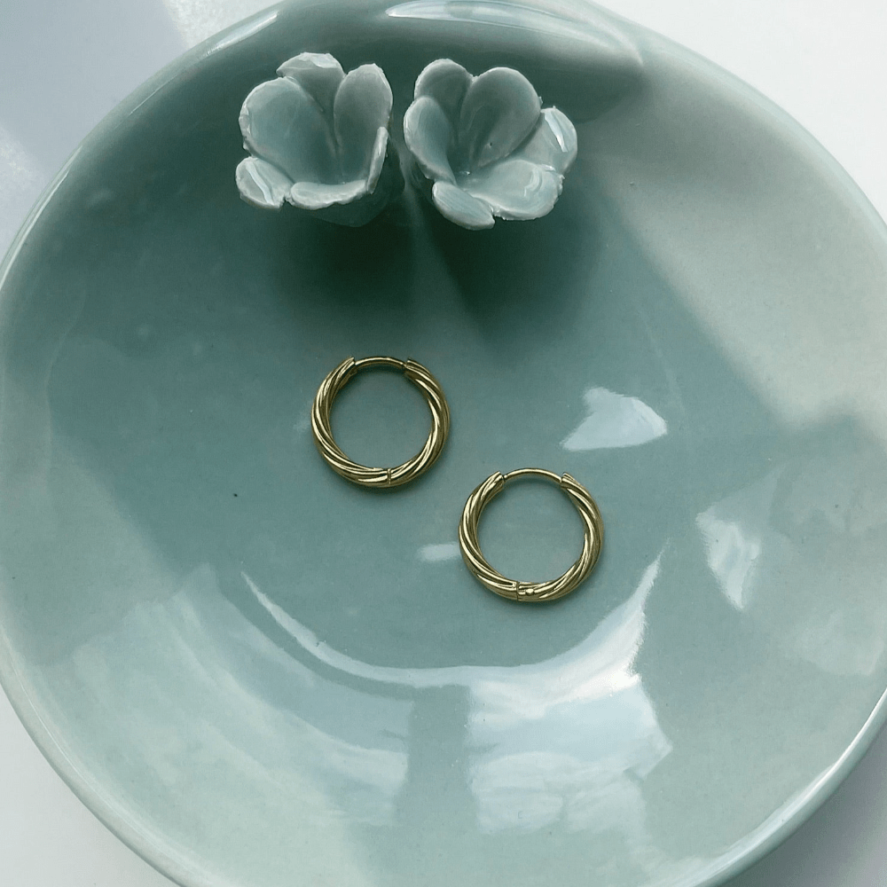 Geneva Hoop Earrings