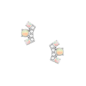Clarissa Opal Stud Earrings