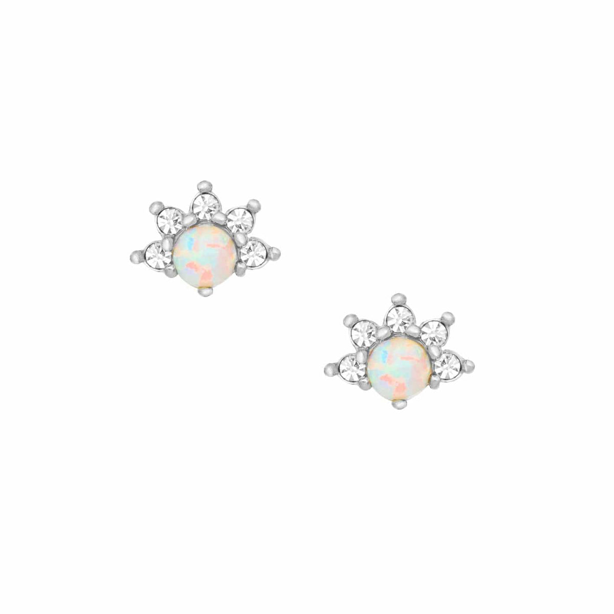 Birdie Opal Stud Earrings