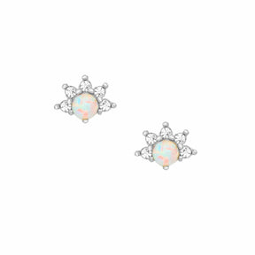 Birdie Opal Stud Earrings